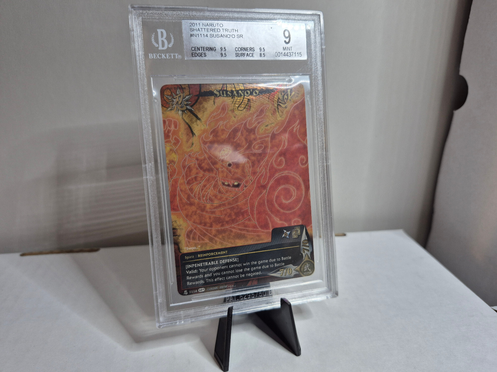 Susano'o N1114 S21 Naruto tcg BGS 9.0 | eBay