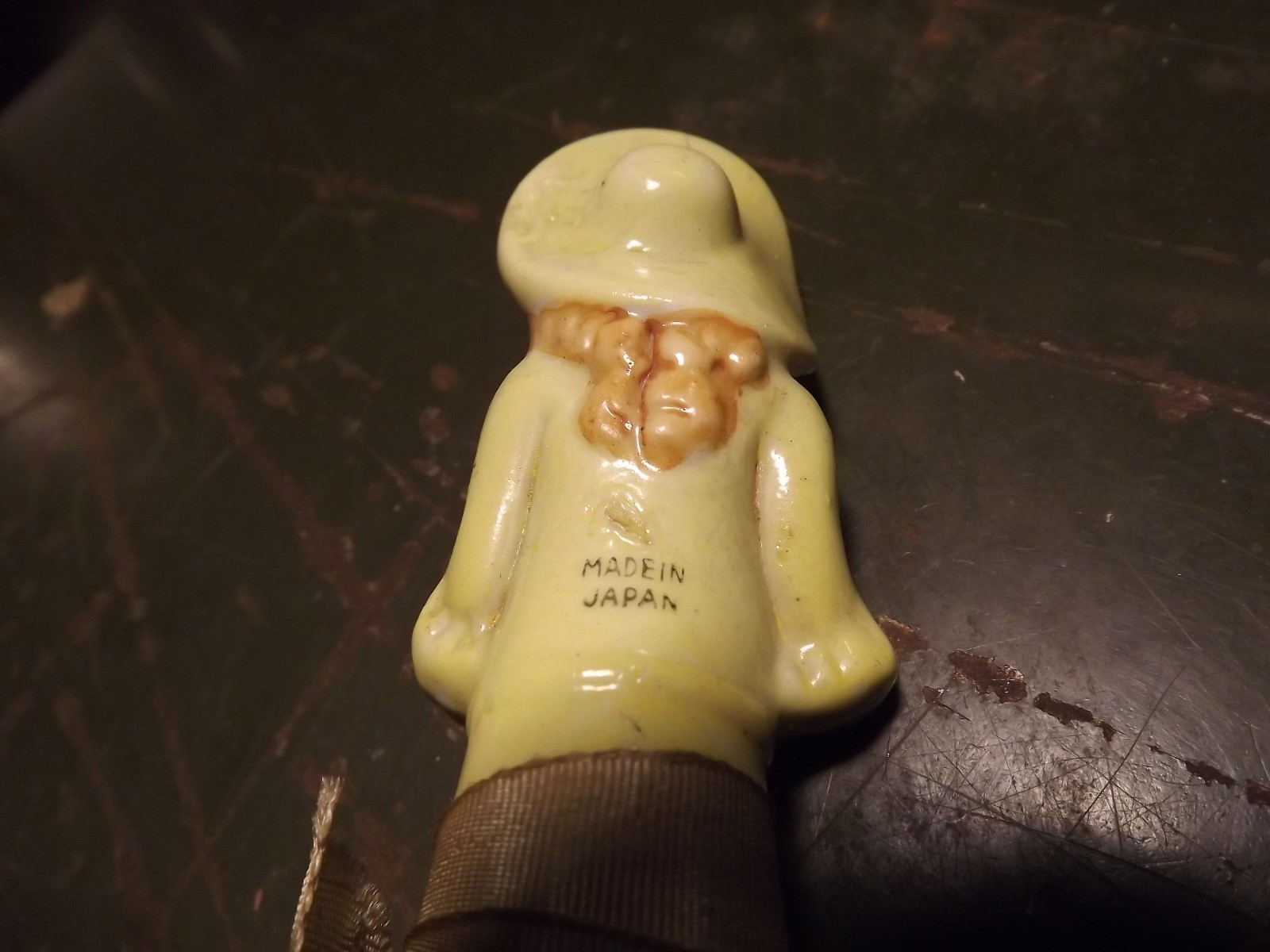 Antique Lovely Half Doll Wisk Broom Brush