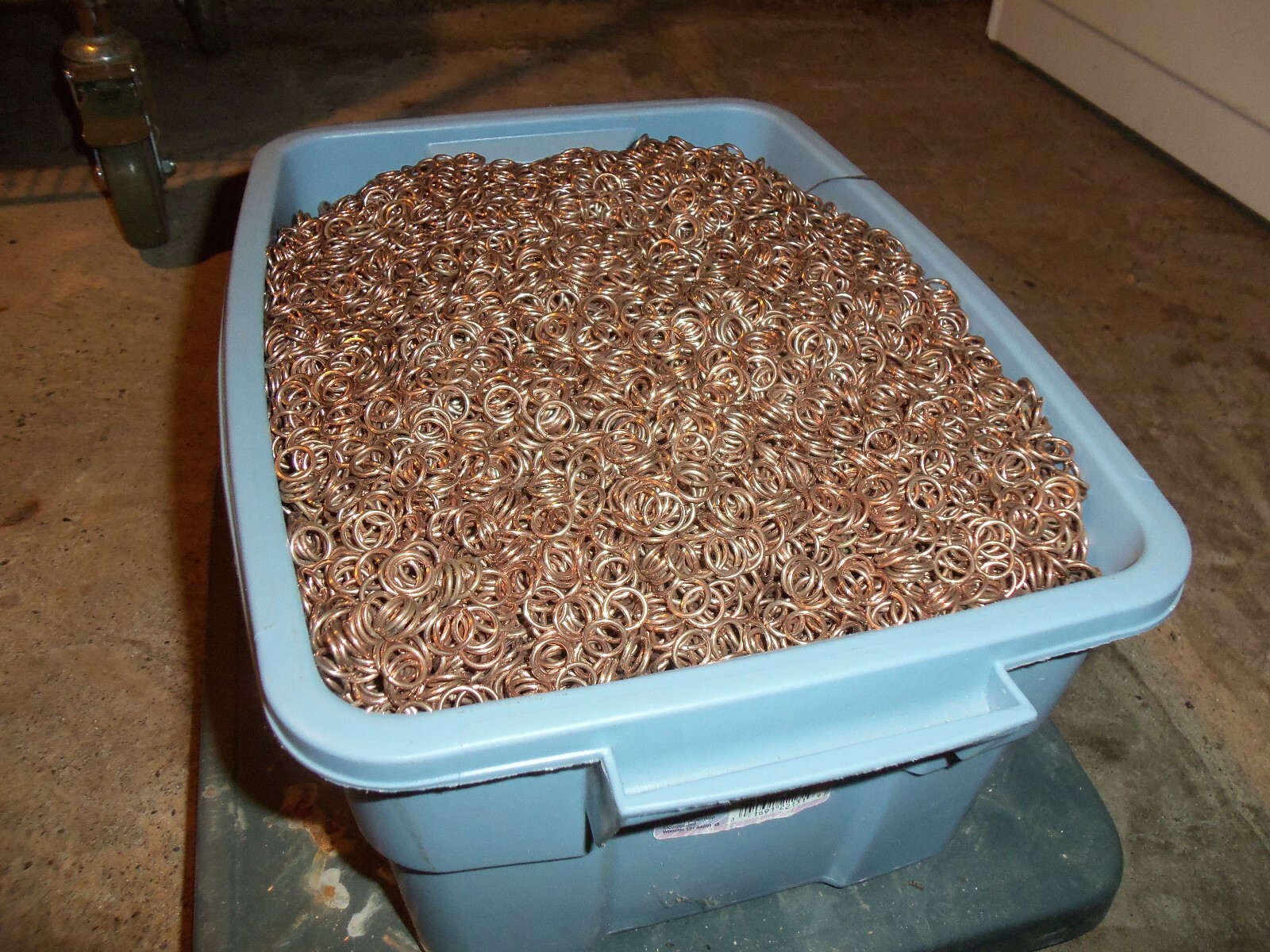 52 pounds 3/8 15% sil - fos brazing rings