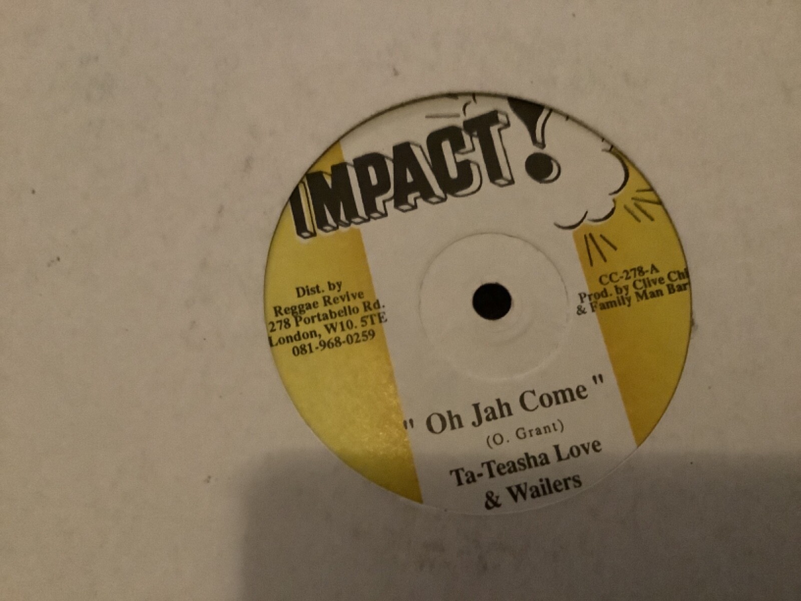 Ta Teasha & Wailers , Oh Jah Come , Al & Vibrators