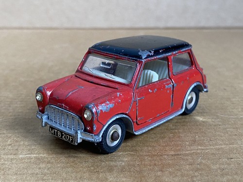 Dinky Toys 1/43 Morris Mini Minor 183 赤 Dinky Toys 183Dinky Morris Mini-Minor in Red & Black - Hattons