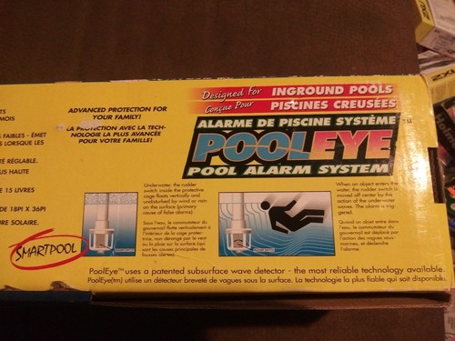 Smartpool Pooleye In-Ground Protection Swimming Pool Alarm System (PE20) NIB