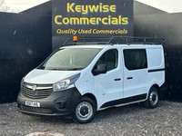 2017 Vauxhall Vivaro 2900 1.6CDTI BiTurbo 125PS H1 DoubleCab PANEL VAN DIESEL Ma