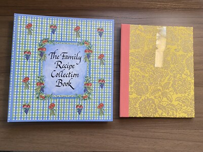 The Family Recipe Collection Book Organizer Hallmark Snippets Stories Scrapbook