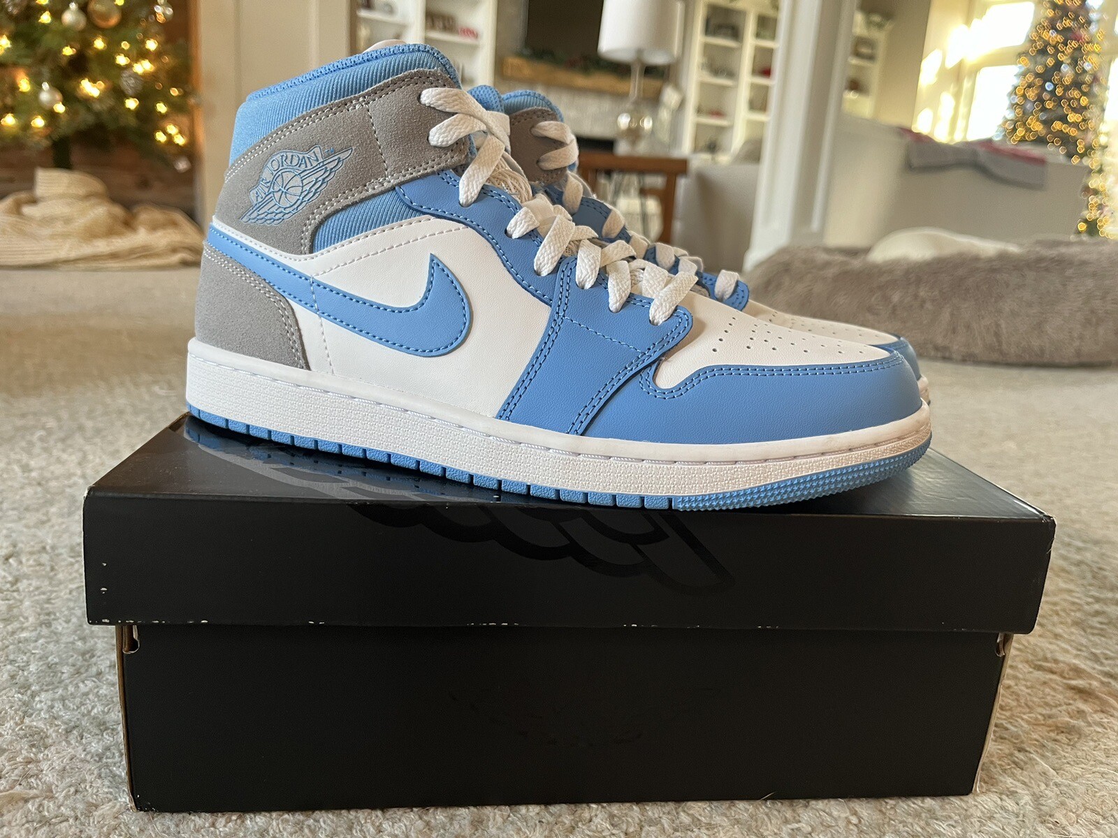 air jordan 1 university blue size 9