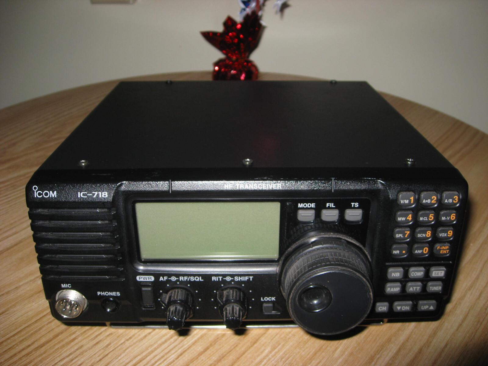 IC718 HF Transceiver Ham Radio Not Working IC718 Parts or Repairの