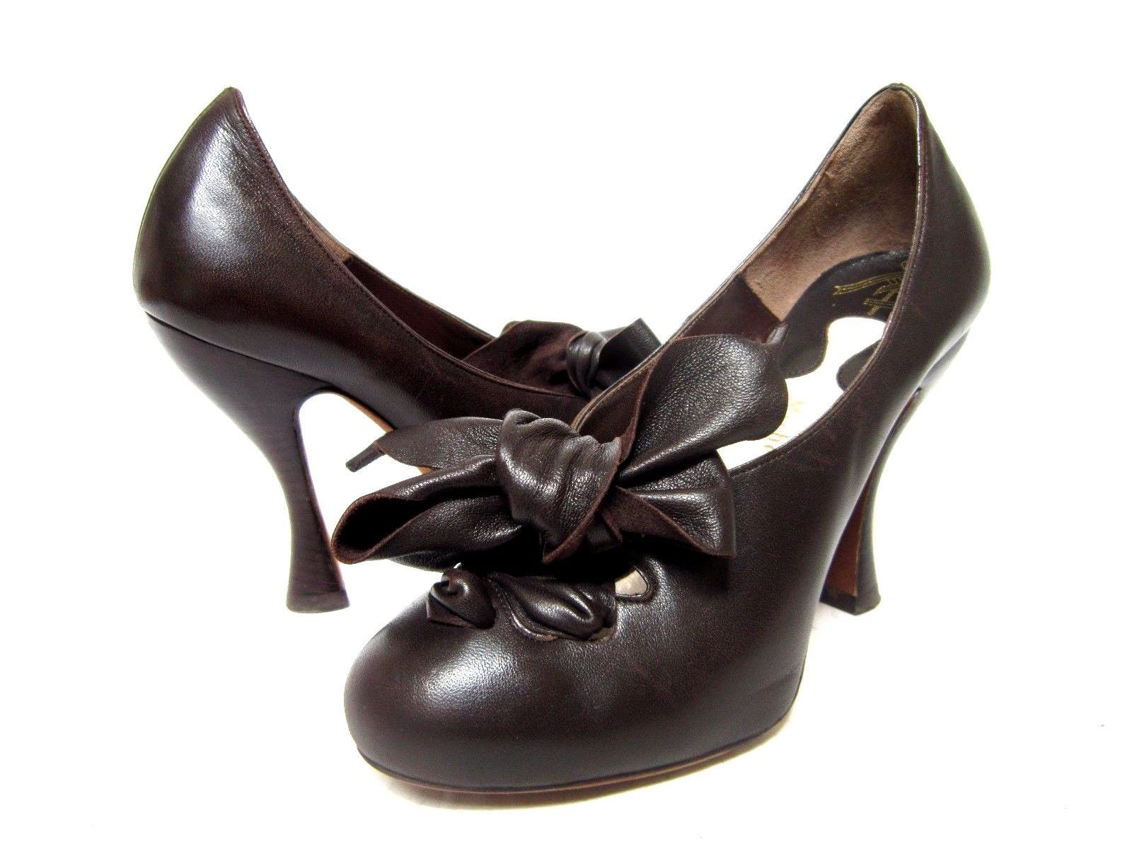 Tacones de cuero para mujer Michel Perry