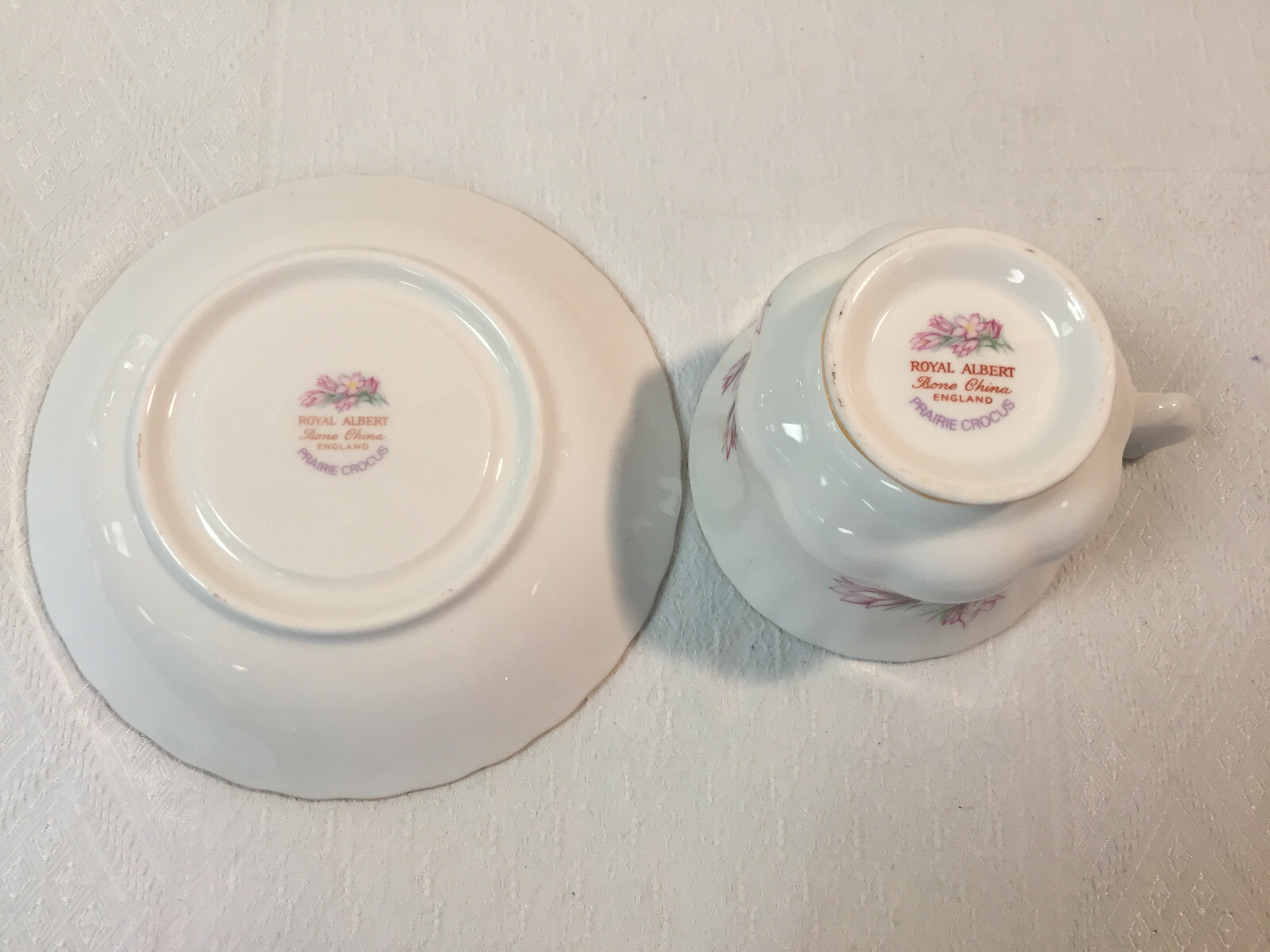 Vintage Cup and Saucer , Royal Albert , Bone China , England.