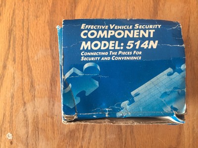 Effective Vehicle Security Component Model 514N Soft-Chirp Siren