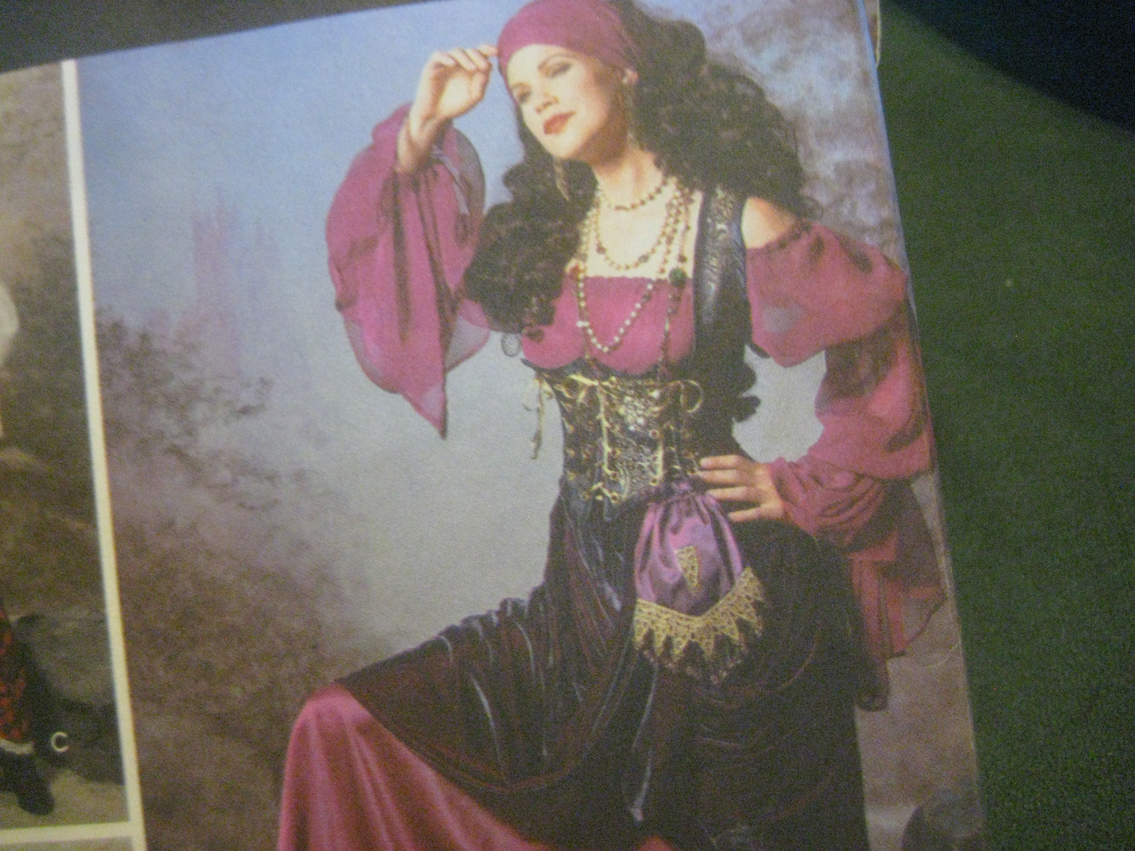 Renaissance costume PATTERN Skirt Top Bodice 9966 sz L XL 14-20 female Pirate