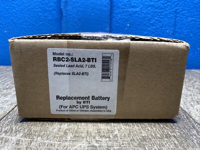 BTI Replacement Battery RBC2 for APC - UPS Battery - Lead Acid