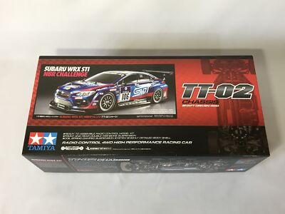 Tamiya 1/10 RC Car No.645 SUBARU WRX STI NBR Challenge TT-02