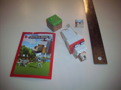 MINECRAFT Action Figure Comic Maker With Comic Book ~ Wolf