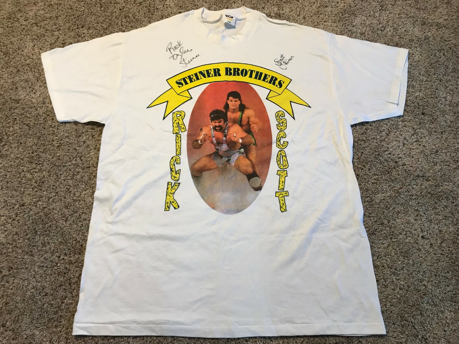 90s STEINER BROTHERS Tシャツ プロレス WCW 90s STEINER BROTHERS Tシャツ プロレス WCW