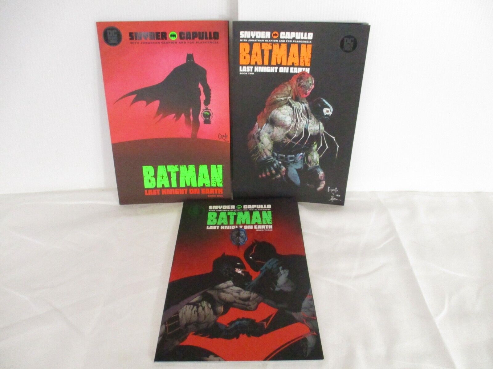 Batman Last Knight on Earth 1 2 3 Complete Set DC Black Batman Last Knight on Earth 1 2 3 Complete Set DC Black