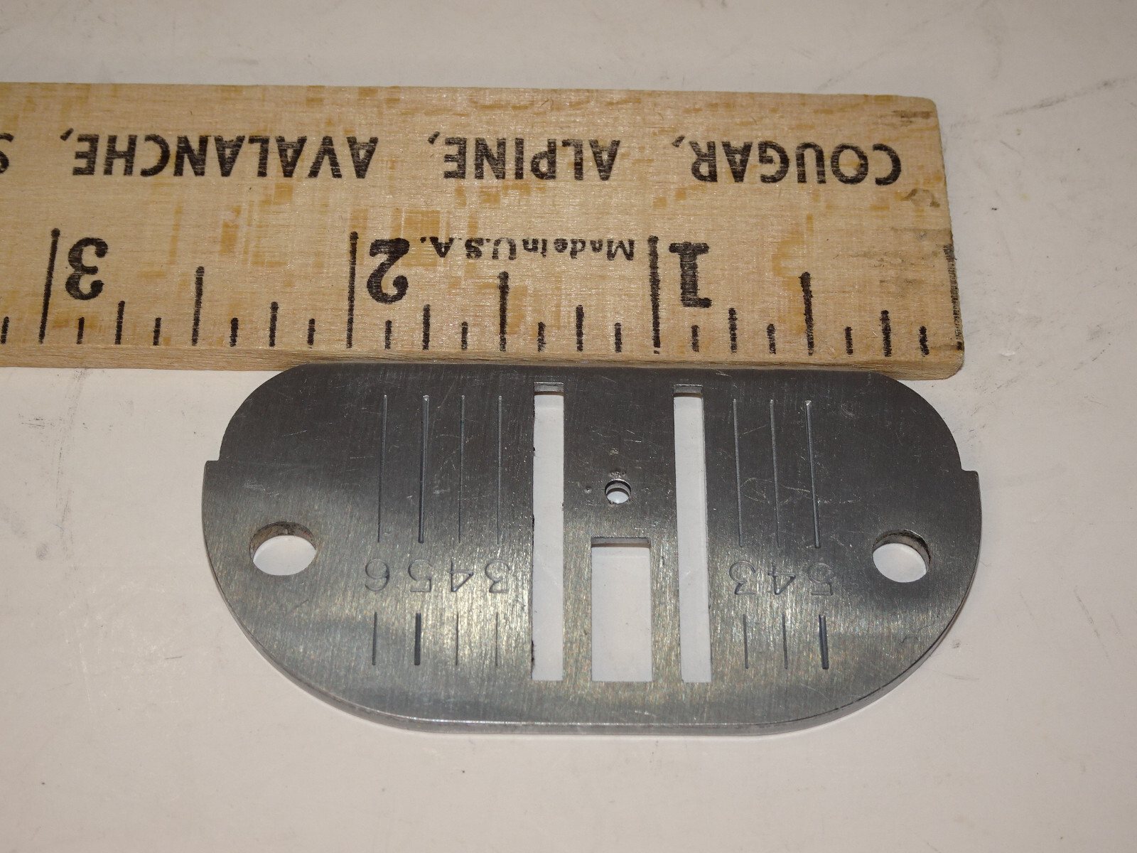 SINGER USA 171137 Slide Needle Throat Class Feed Cover Plate