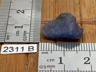 TANZANITE pierre brute naturelle 1,8g TRES RARE ! vertue lithotherapie reiki