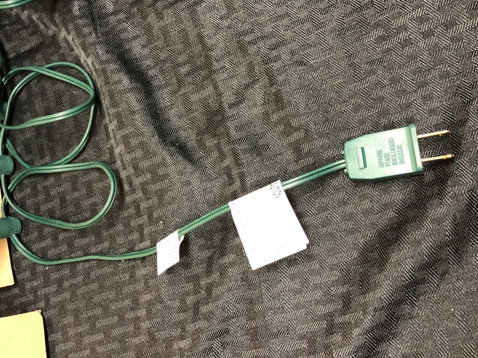 Vintage Bubble LIGHTS Christmas Holiday 7 Bulb String Working Noma Old Rare #4