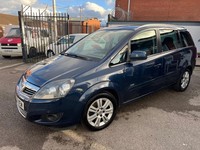 2012 Vauxhall Zafira 1-7 cdti 7 seater cheap road tax seats x7 £2999