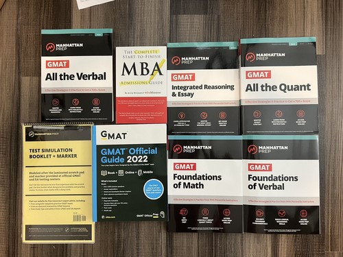 Manhattan Prep All the GMAT + GMAT Official Guide 2022. | eBay Manhattan Prep All the GMAT + GMAT Official Guide 2022. | eBay