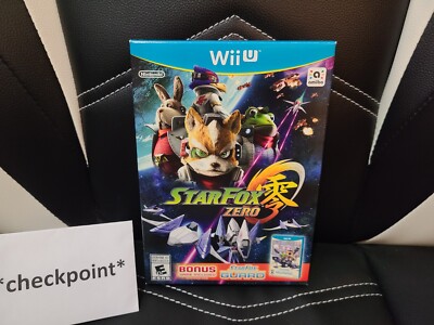 NEW Star Fox Zero + Star Fox Guard (Nintendo Wii U, 2016) UNOPENED SEALED!