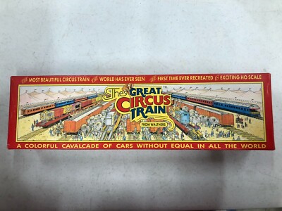Vintage Walthers The Great Circus Train 9th Release 1967I Flat Car# 58 & Car# 65