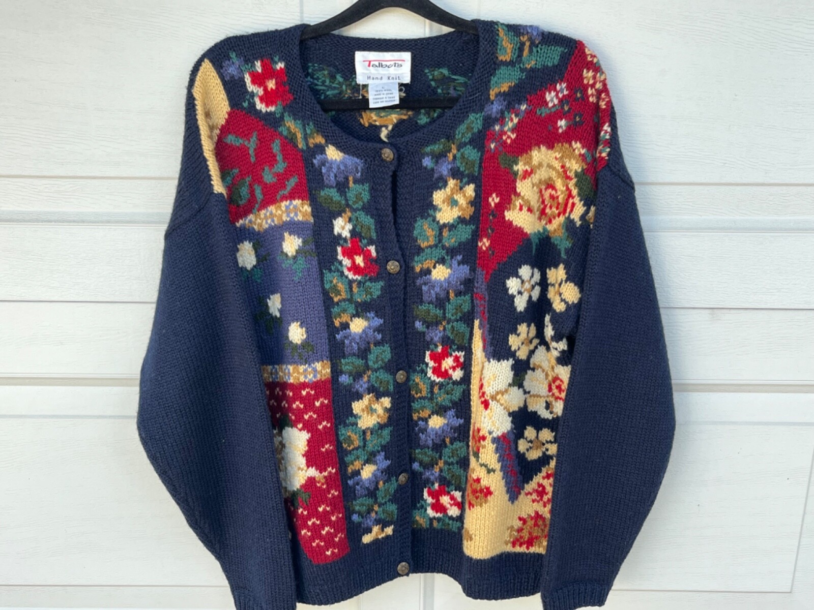 Talbots♡ウールジャケット1990s Embroidery Talbots♡ウールジャケット1990s Embroidery