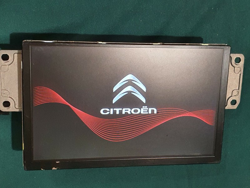 ÃCran Lcd Afficheur Gps MultimÃDia  Peugeot CitroÃN C3 Ds3 C5 . 9801020080
