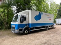 DAF LF 180 AUTO 12 TON BOX BODY 21 FOOT BOX WITH TAIL LIFT 354662 ks