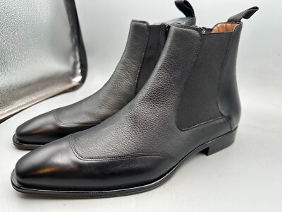 Mezlan Size 8.5 M Cadence Leather Black Chelsea Boots Shoes MEN'S  Spain