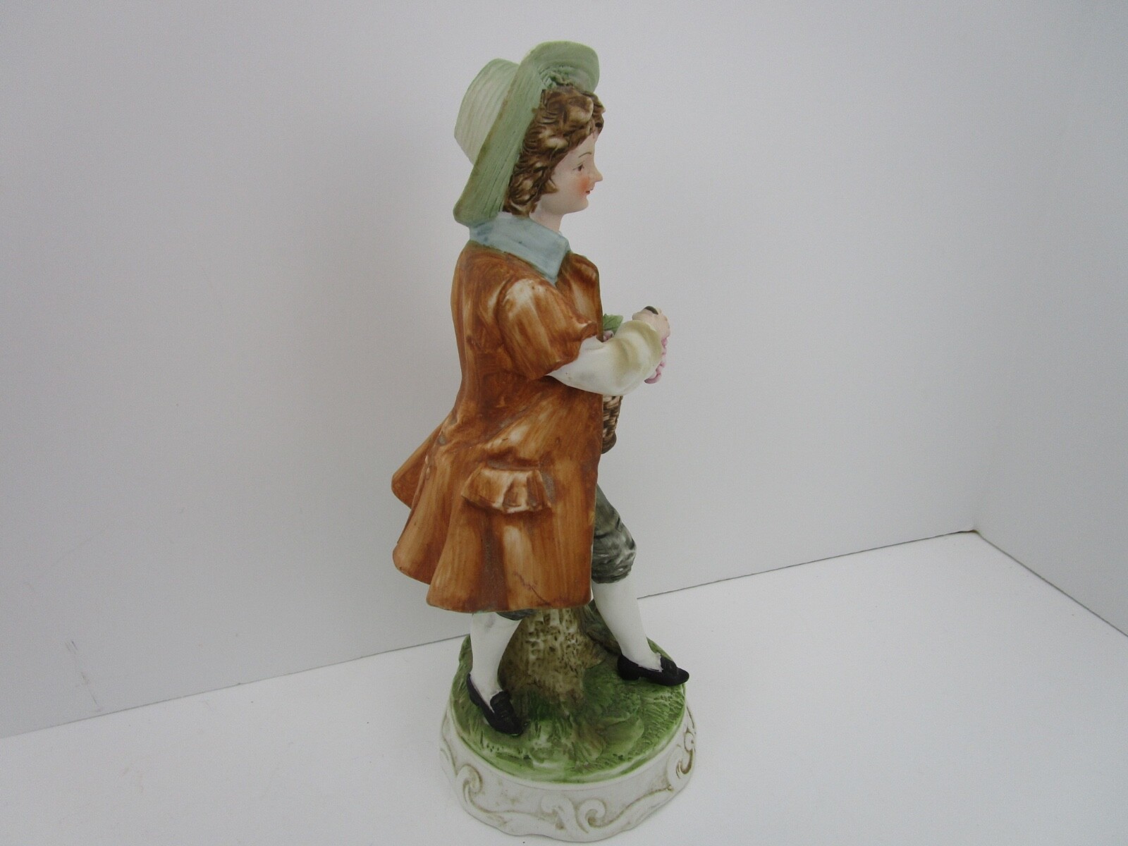 Vintage Napcoware Classic Gallery Collection #8567, Boy With Basket of Grapes 8