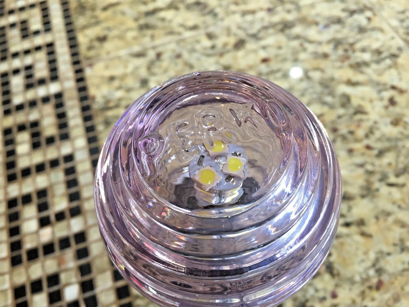 OLD PERKO BEEHIVE STERN LIGHT, CHRIS CRAFT, HACKER...REWIRED LED 8