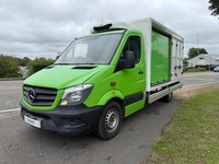 2017 MERCEDES BENZ SPRINTER 314CDI 314 MWB AUTO CHASSIE CAB EURO 6 ULEZ