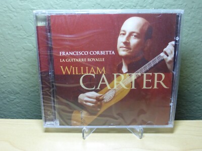 La Guitarre Royalle by William Carter (CD, 2004) HDCD Brand New Sealed