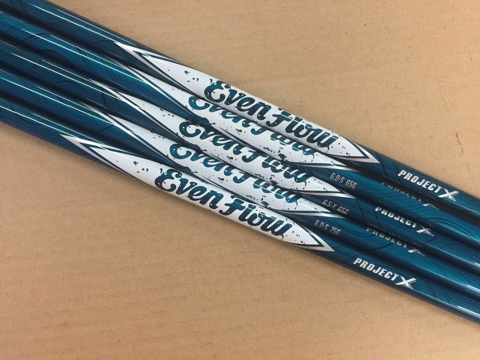 New Uncut Project X Evenflow Blue Graphite Shafts 55g or 65g. Stiff, SR