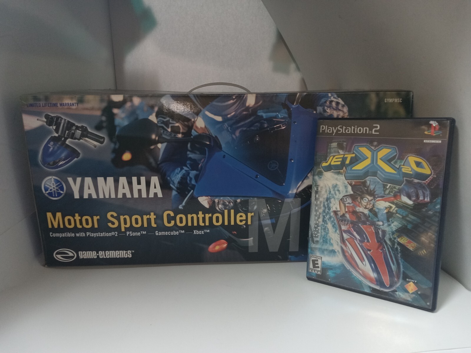 JET X2O + NEW YAMAHA MOTOR SPORTS CONTROLLER FOR PS2 JET X2O + NEW YAMAHA MOTOR SPORTS CONTROLLER FOR PS2