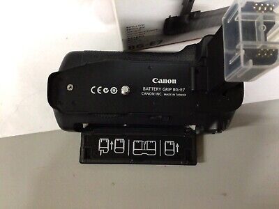 Genuine Canon BG-E7 Battery Grip for EOS 7D