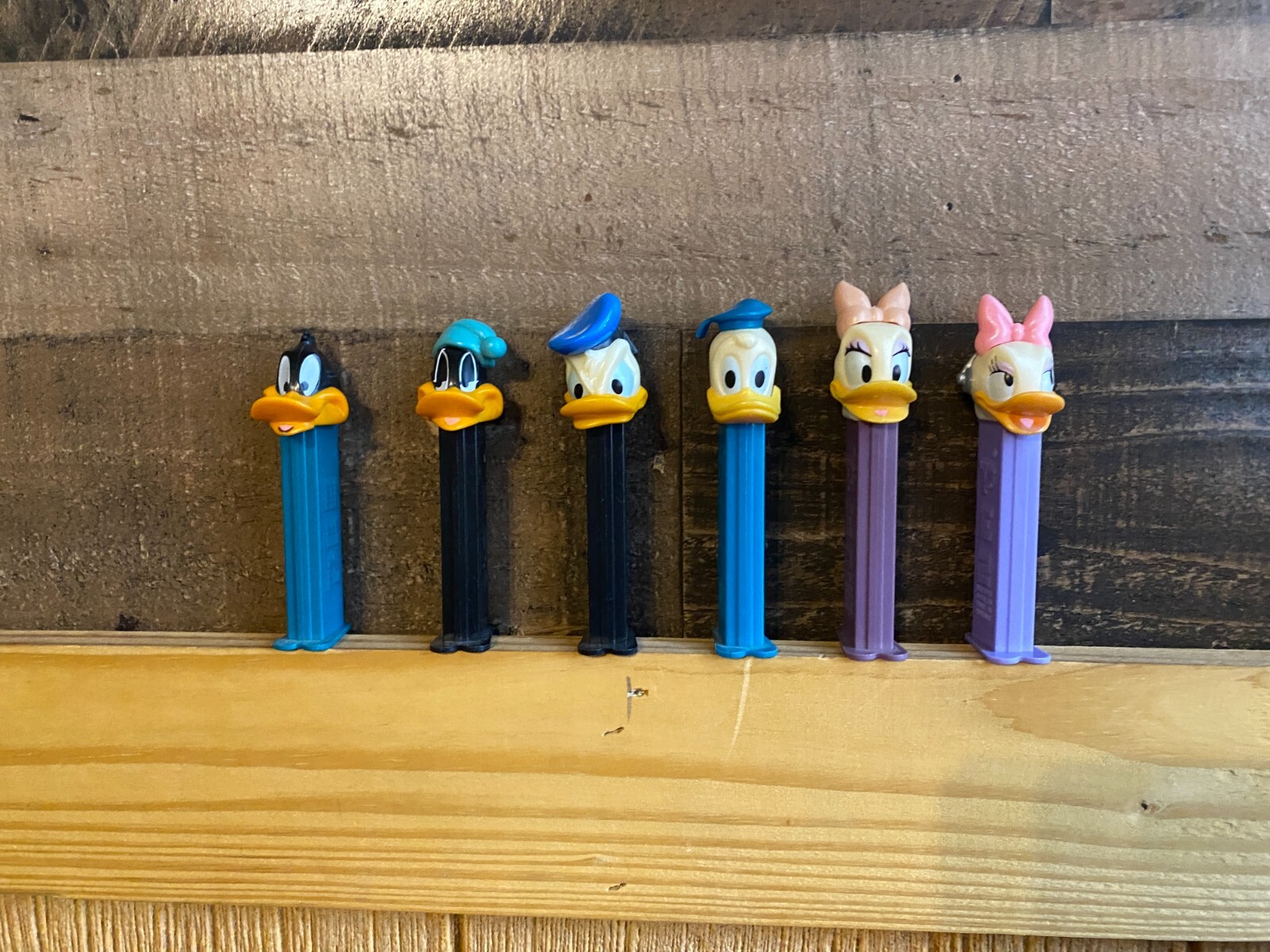 Pez Dispenser Lot Of 6 Candy Collector VTG 90s Y2K Donald