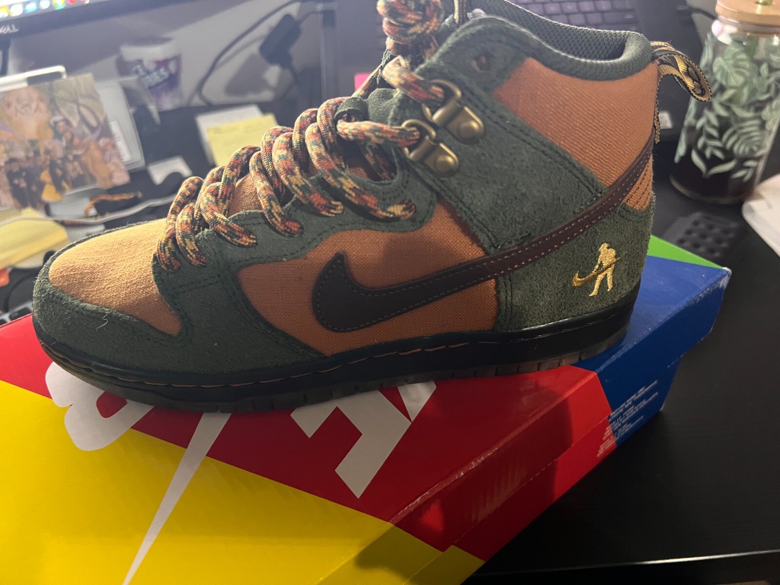 Size 6M - Nike Dunk High Pro SB x Pass~Port Multicolor 2022