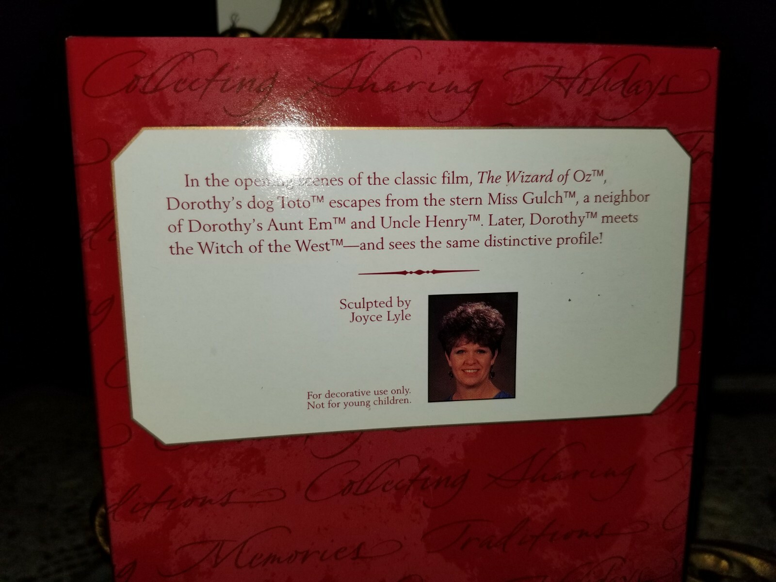 Hallmark Keepsake Ornament Wizard of Oz Miss Gulch