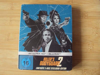 Killers Bodyguard 2 - 4K Ultra HD Blu-ray/ Limited Steelbook # UHD+BLU-RAY-NEU