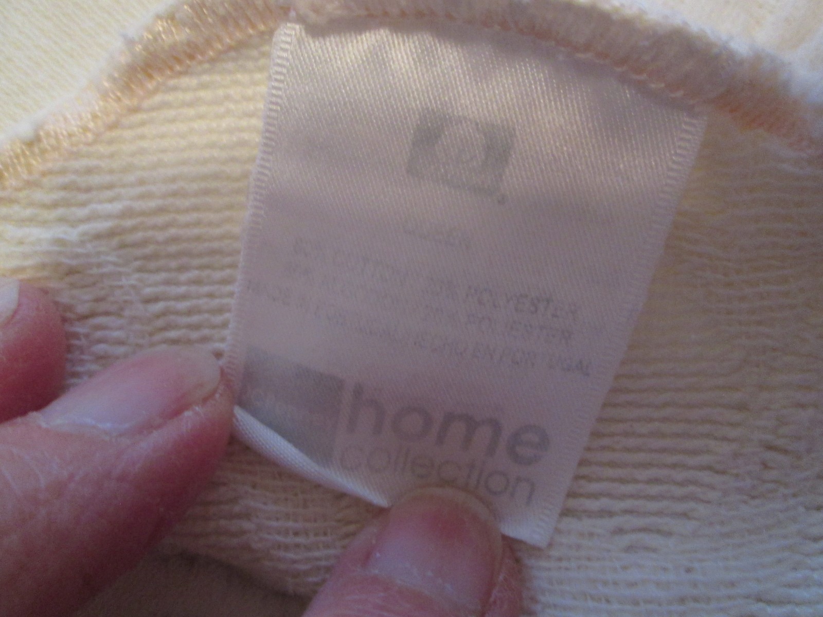 Cream Off White Matelasse Bedspread Full Queen Floral Vines 86