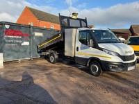 2023 IVECO DAILY RWD SRW SINGLE CAB STEEL BODY TOOLPOD TIPPER WITH AIR-CON