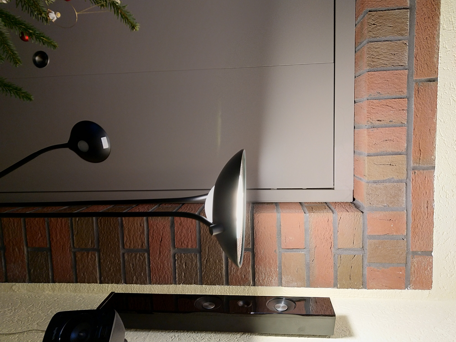 vidaXL LED Stehleuchte 23W Dimmbare Stehlampe Deckenfluter Standlampe