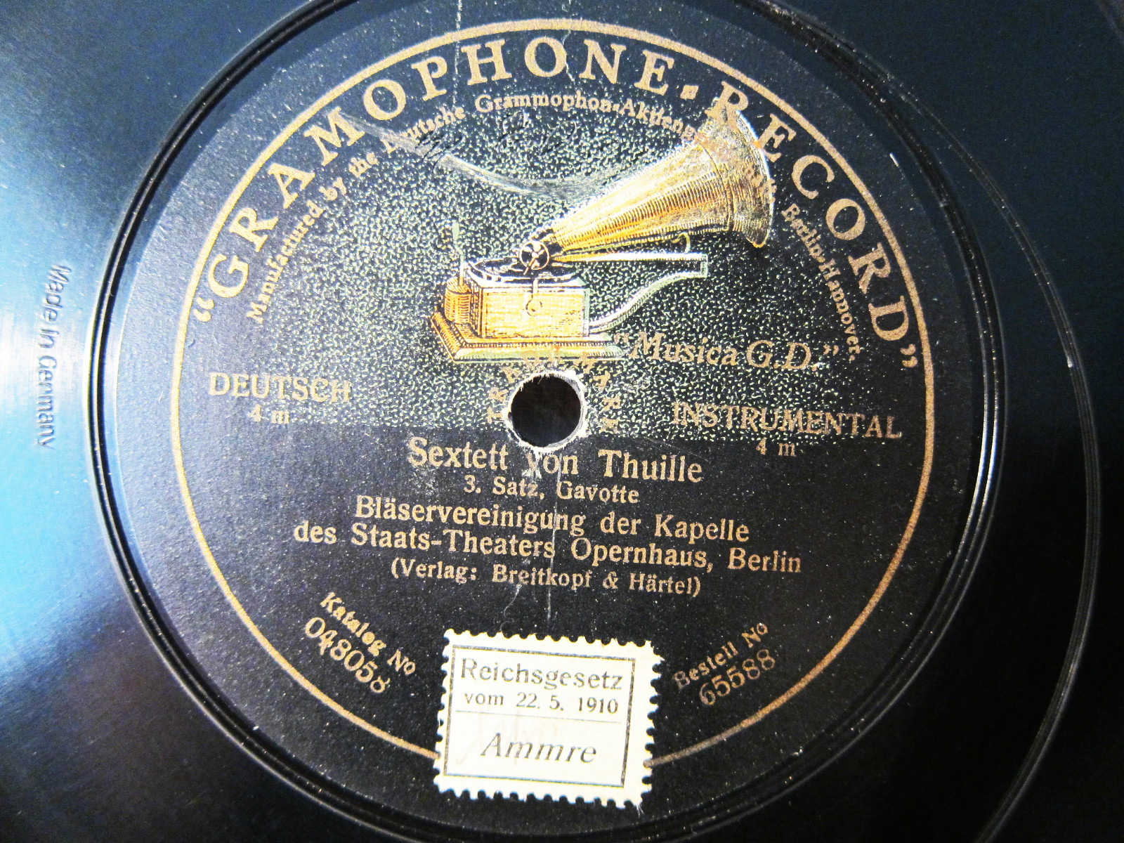 仏78RPM/SP Furtwangler, Orchestre Philharmonique De Berlin Alceste SK3266122 TELEFUNKEN 12 /00610 _57.JPG?set_id=880000500F