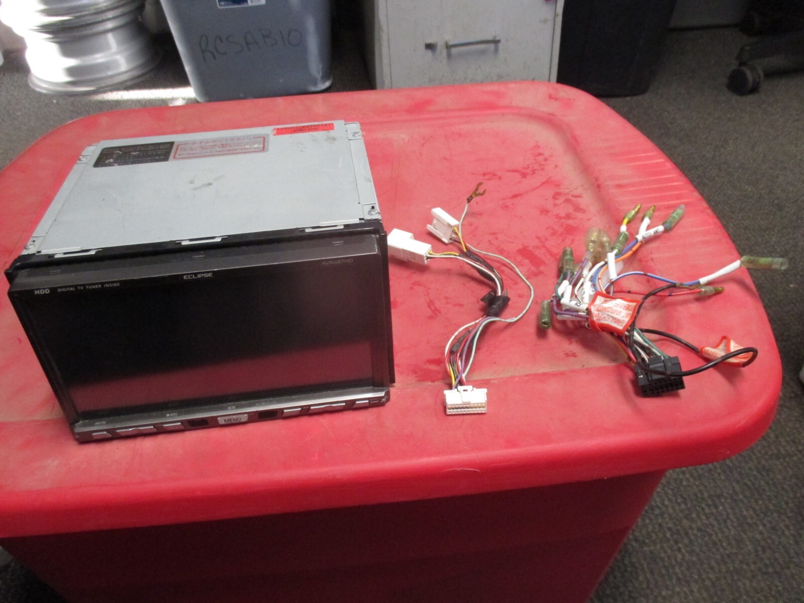 Eclipse NAVI JDM RHD HDD DVD CD TV AM FM Tuner 7