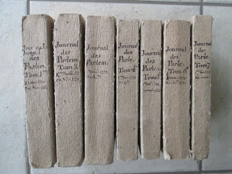 Mairobert : Journal Historique De La Revolution / Maupeou, 1774-1776.