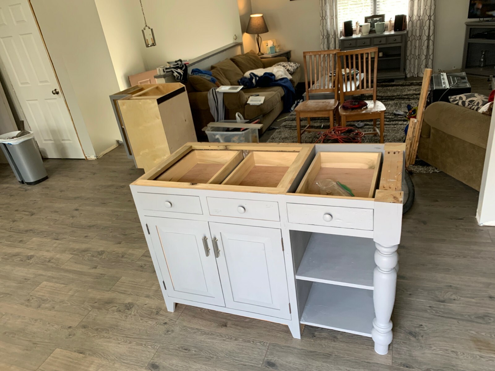 kitchen island, farm house, reclaimed barnwood, rustic, kitchen furniture