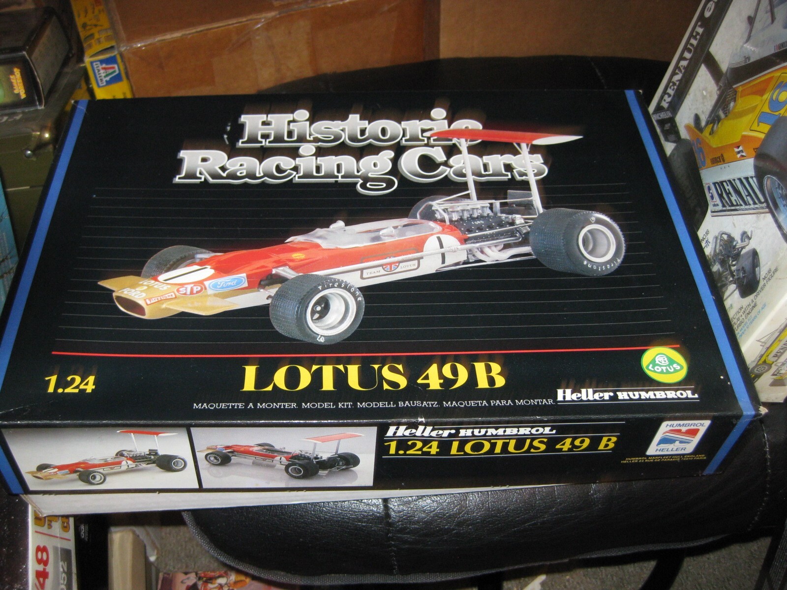 模型+プラモデル LOTUS 49B FORD 1/24 UNIONMODEL  (Heller) LOTUS 49B FORD 1/24 UNIONMODEL (Heller) Plastic model Kit | eBay