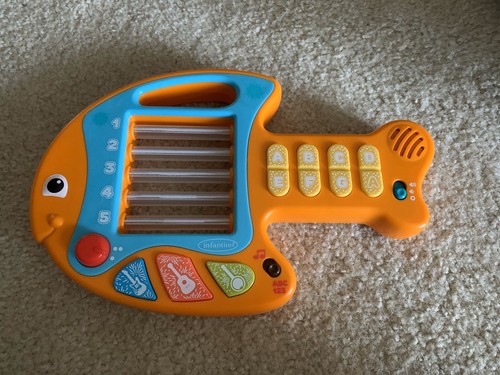 infantino lights and music learning fish